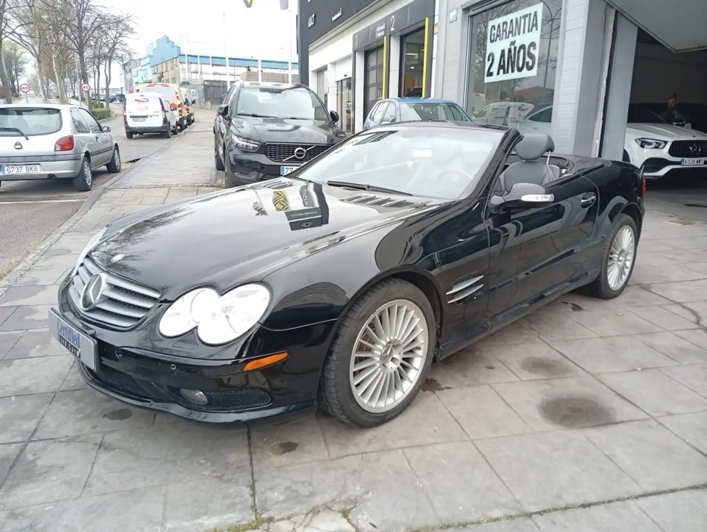 Mercedes-Benz SL 500 Aut. Negro - 2