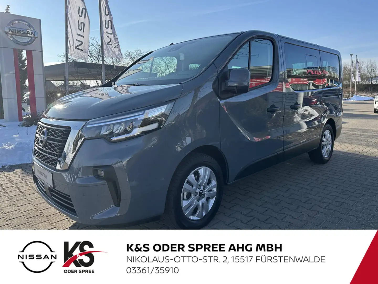 Nissan Primastar Kombi9 L1H1 2,8t Dci150 6MT TEKNA 2ST HK BES+DESIGN-PAKET Grau - 1