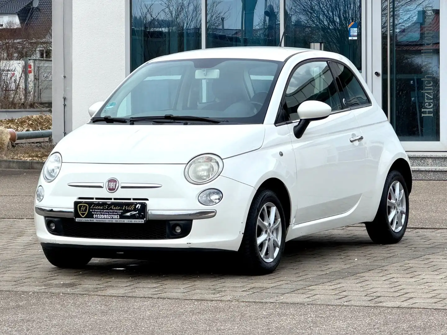 Fiat 500 Fiat 500 Pur O2/Ecolog Klima PDC TÜV/AU 01.2026 Weiß - 2