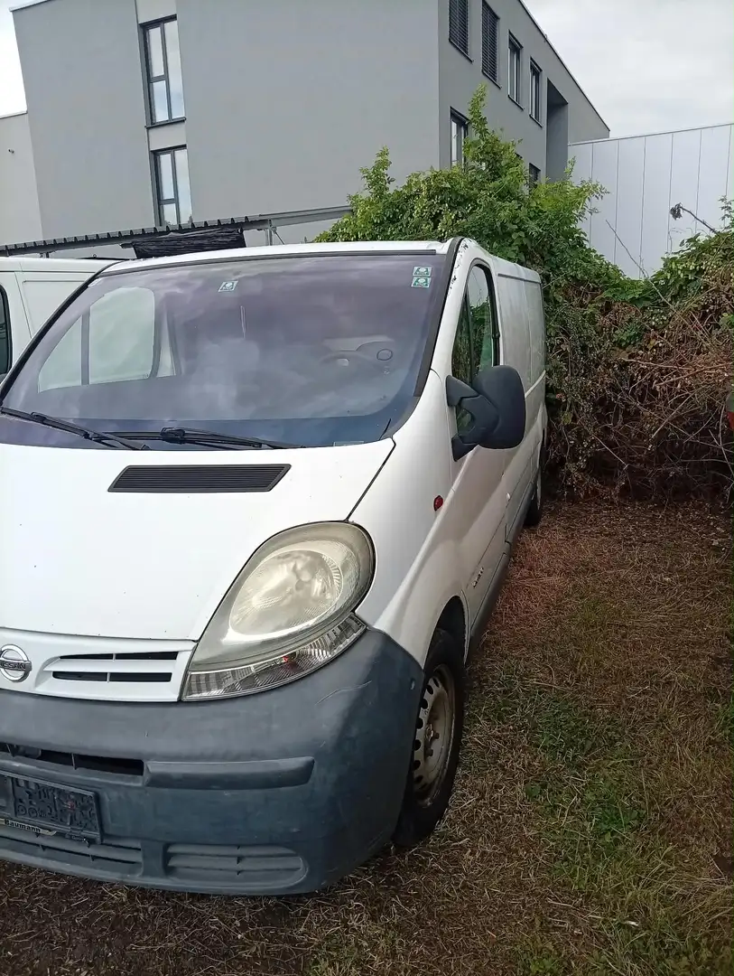 Nissan Primastar Kombi L1H1 1,9 TD 2,7t Motor Weiß - 2