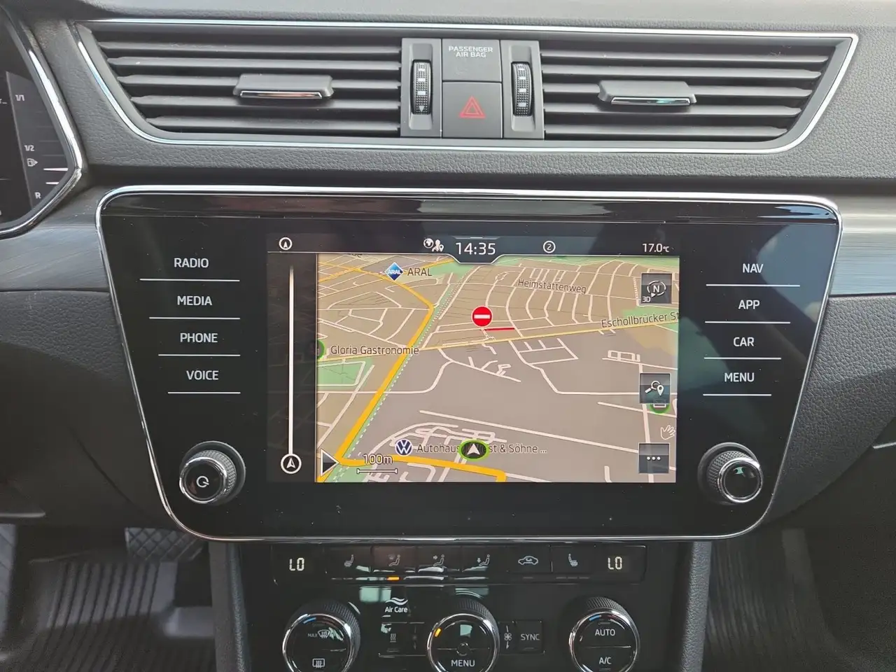 Skoda Superb Combi Style 2.0 TDI DSG, MATRIX/STHZG./PA, миниатюра 17