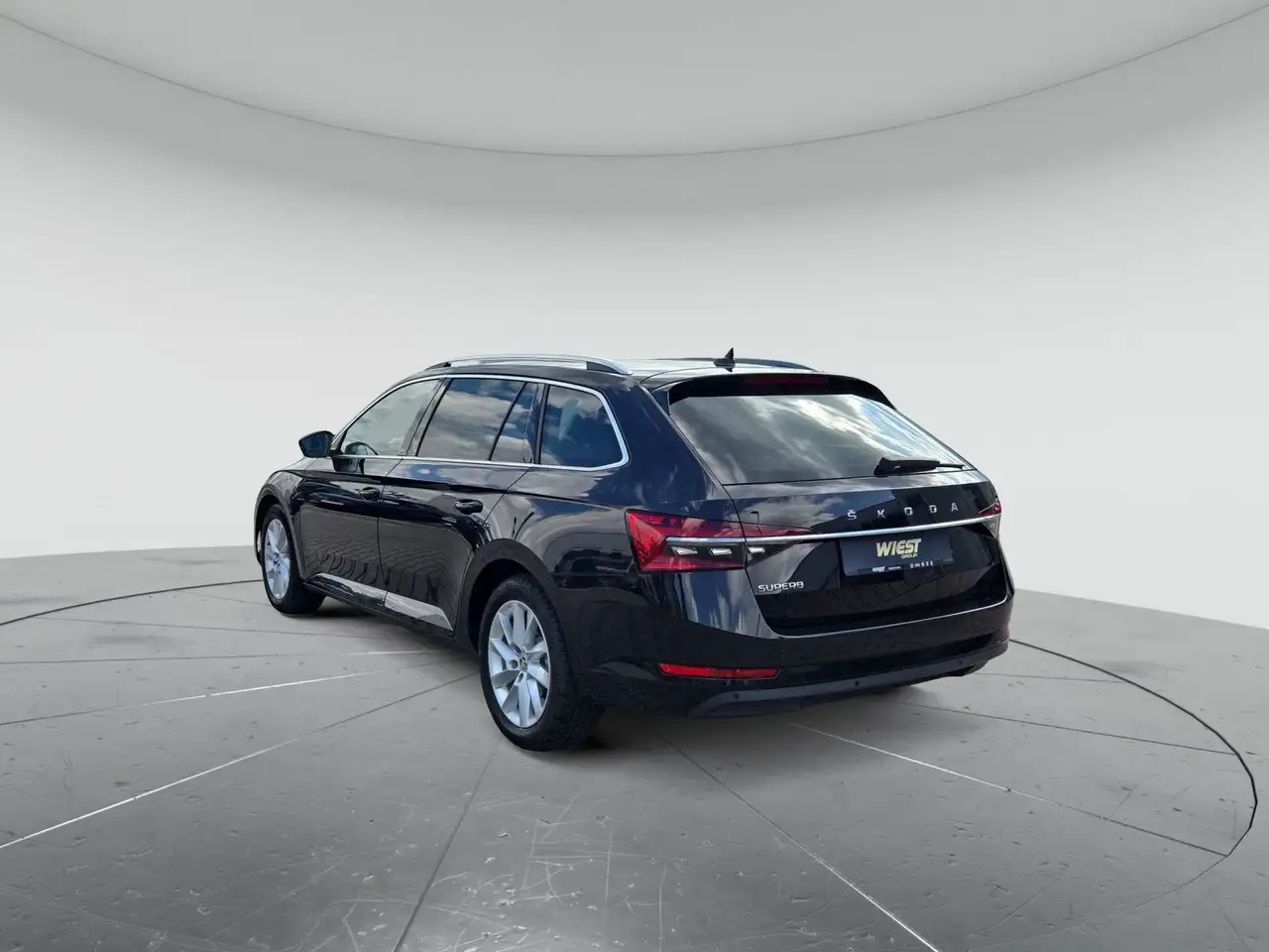 Skoda Superb Combi Style 2.0 TDI DSG, MATRIX/STHZG./PA, миниатюра 3