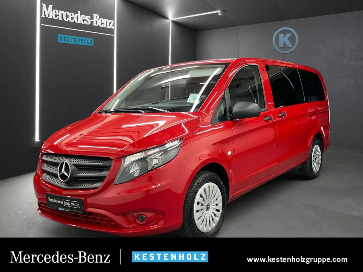 Mercedes-Benz Vito 114 BlueTEC Mixto Lang Rojo - 1