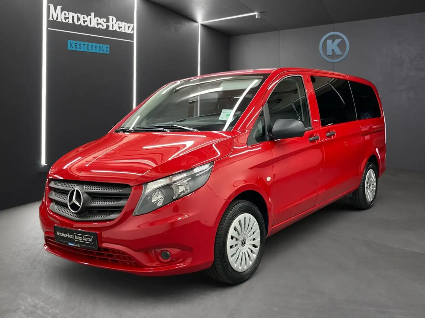 Mercedes-Benz Vito 114 BlueTEC Mixto Lang Rojo - 2