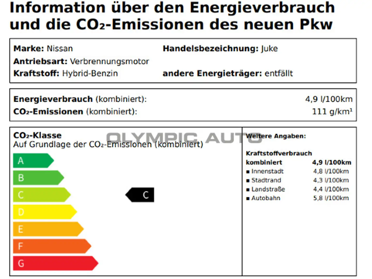 Nissan Juke JUKE 1.6 HYBRID 143 PS 4AMT N-DESIGN NC Ext Blac Weiß - 2