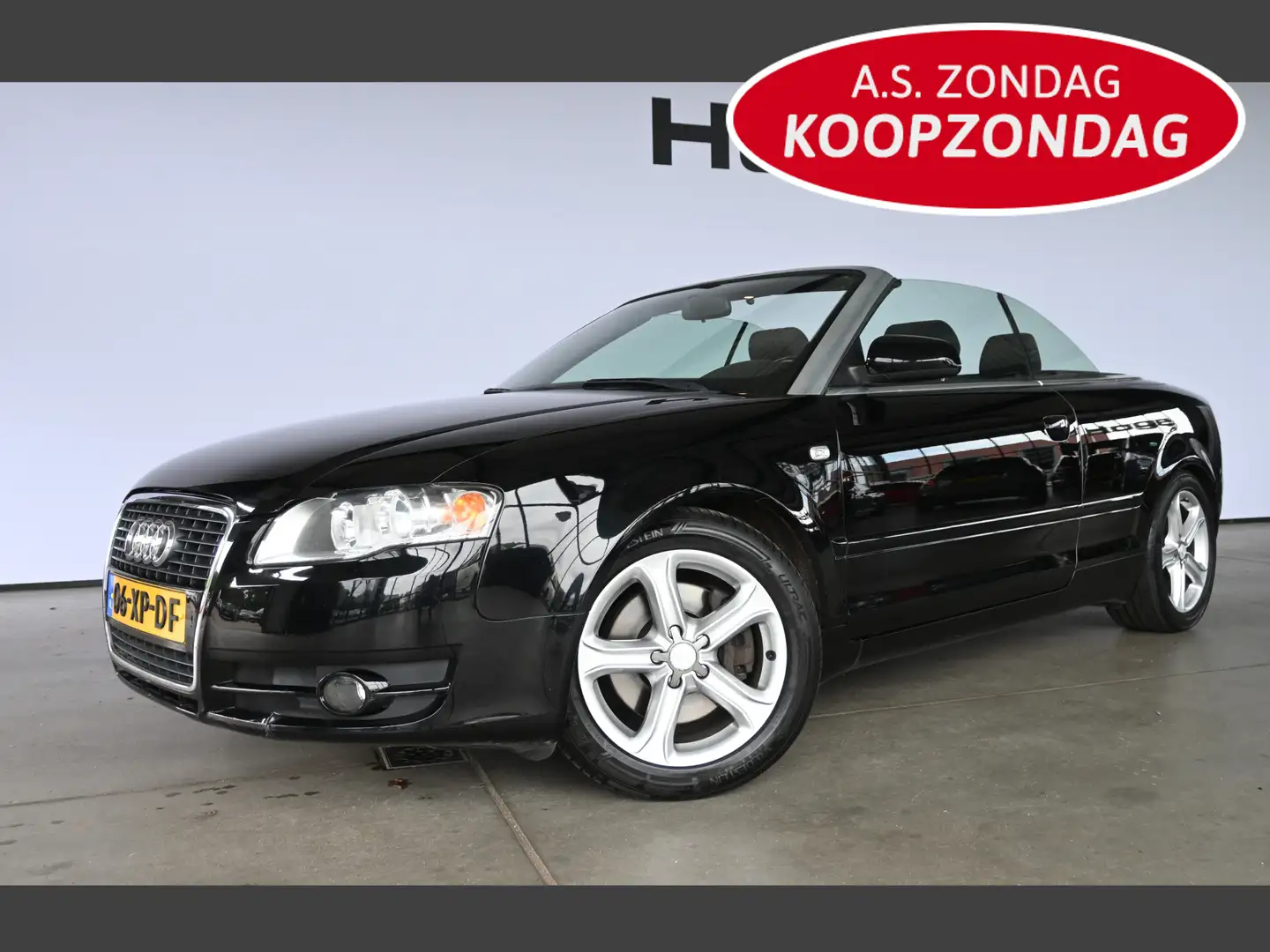 Audi A4 2.7 TDI Cabriolet Automaat Airco Cruise control El Zwart - 1