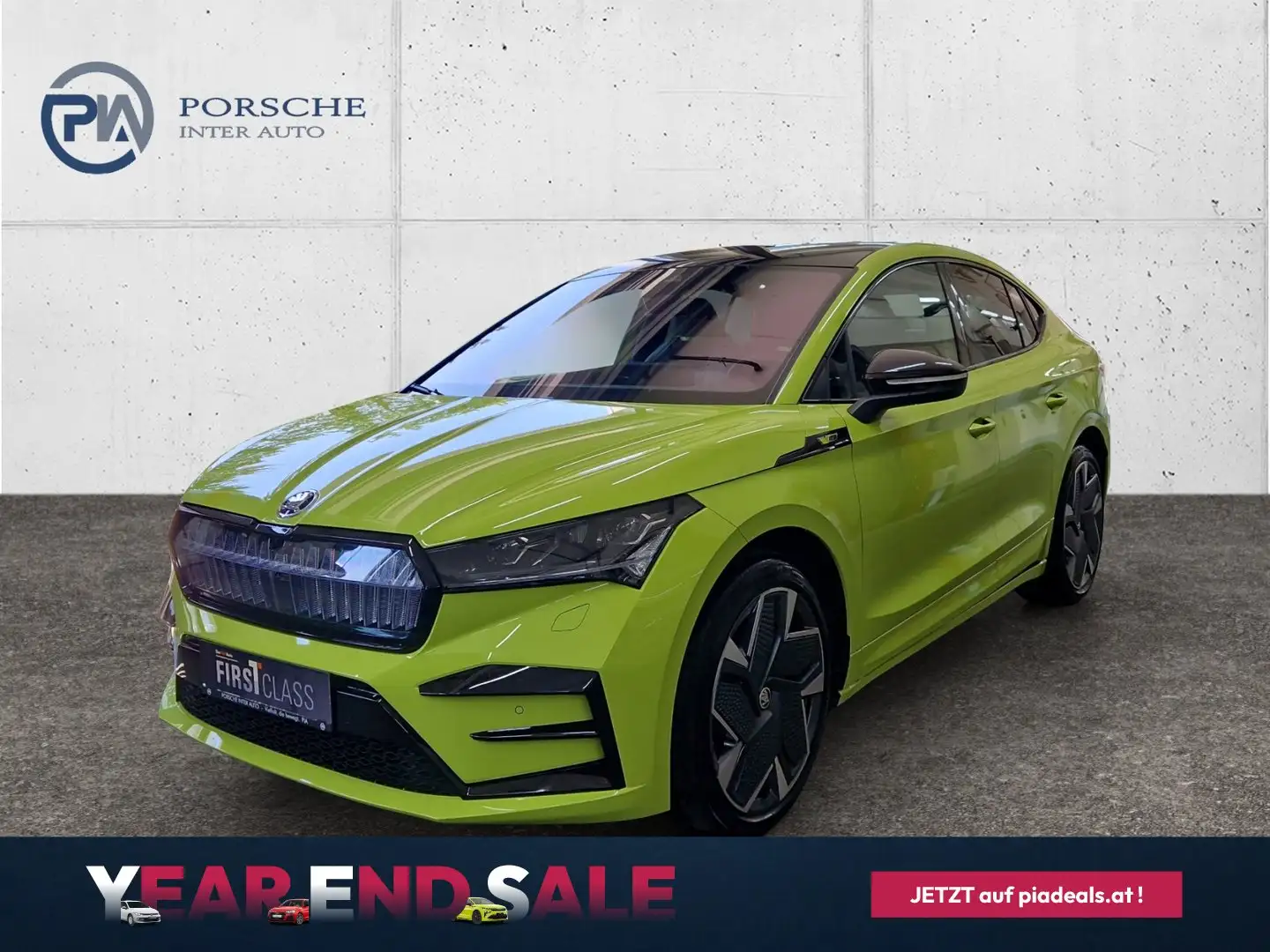 Skoda Enyaq Coupé RS Grün - 1