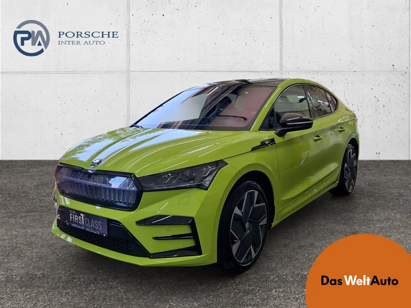 Skoda Enyaq Coupé RS Grün - 1