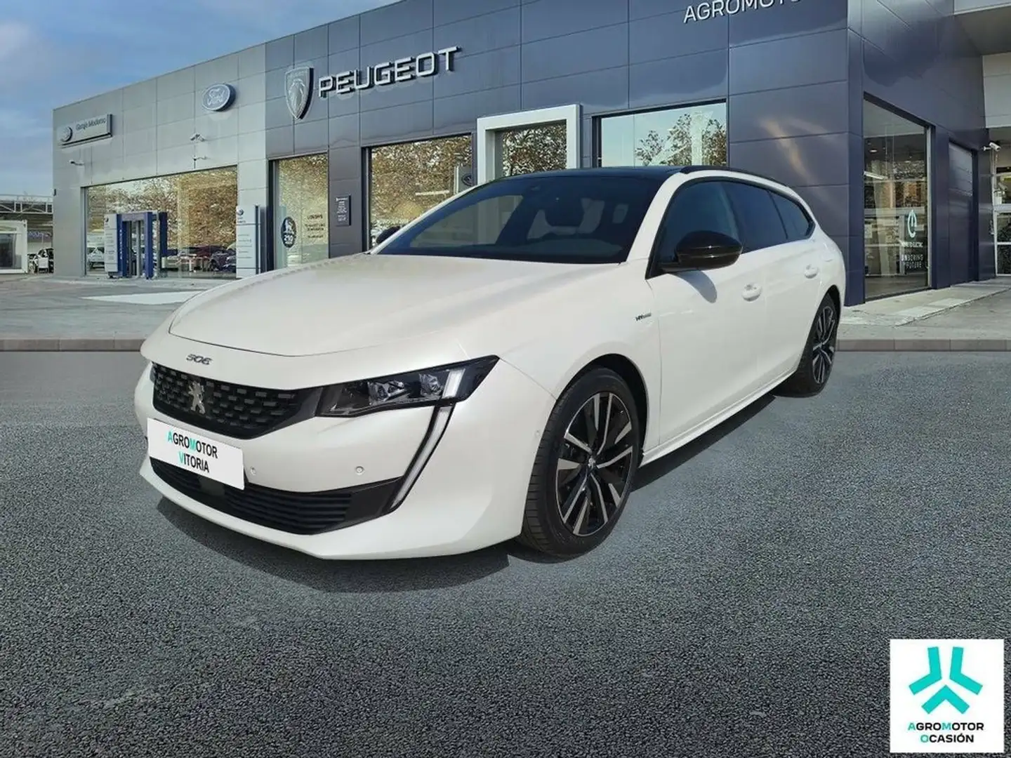 Peugeot 508 SW HYBRID 225 e-EAT8 GT Blanc - 1