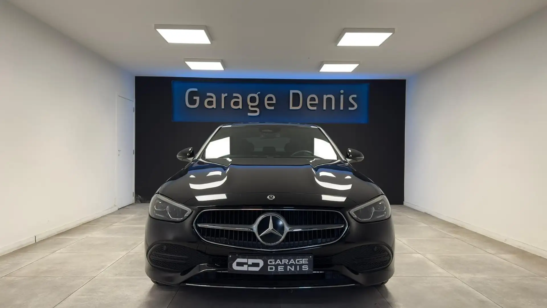 Mercedes-Benz C 220 C 200 d *GPS+CAMERA*LED*CUIR*GARANTIE* Noir - 2