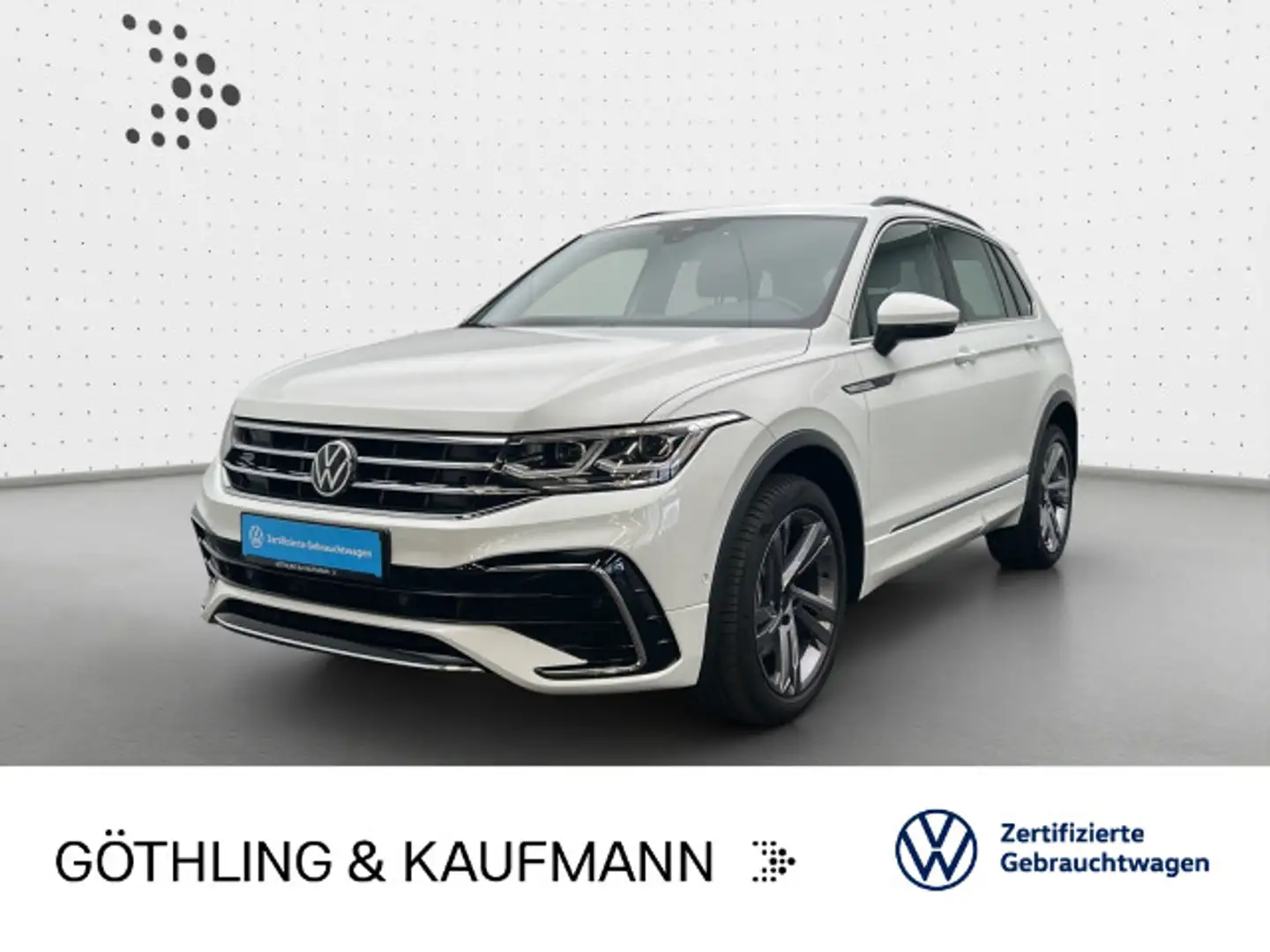 Volkswagen Tiguan R-Line 4M 2.0 TDI*NAVI*PANO*KAM*IQ-Light* Weiß - 1