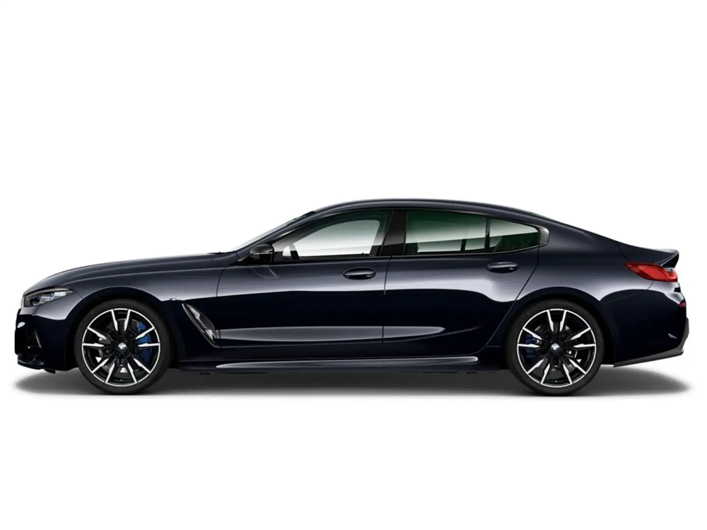 BMW M850 i Gran Coupe/HUD/Navi/Leder/Laserlicht Schwarz - 2