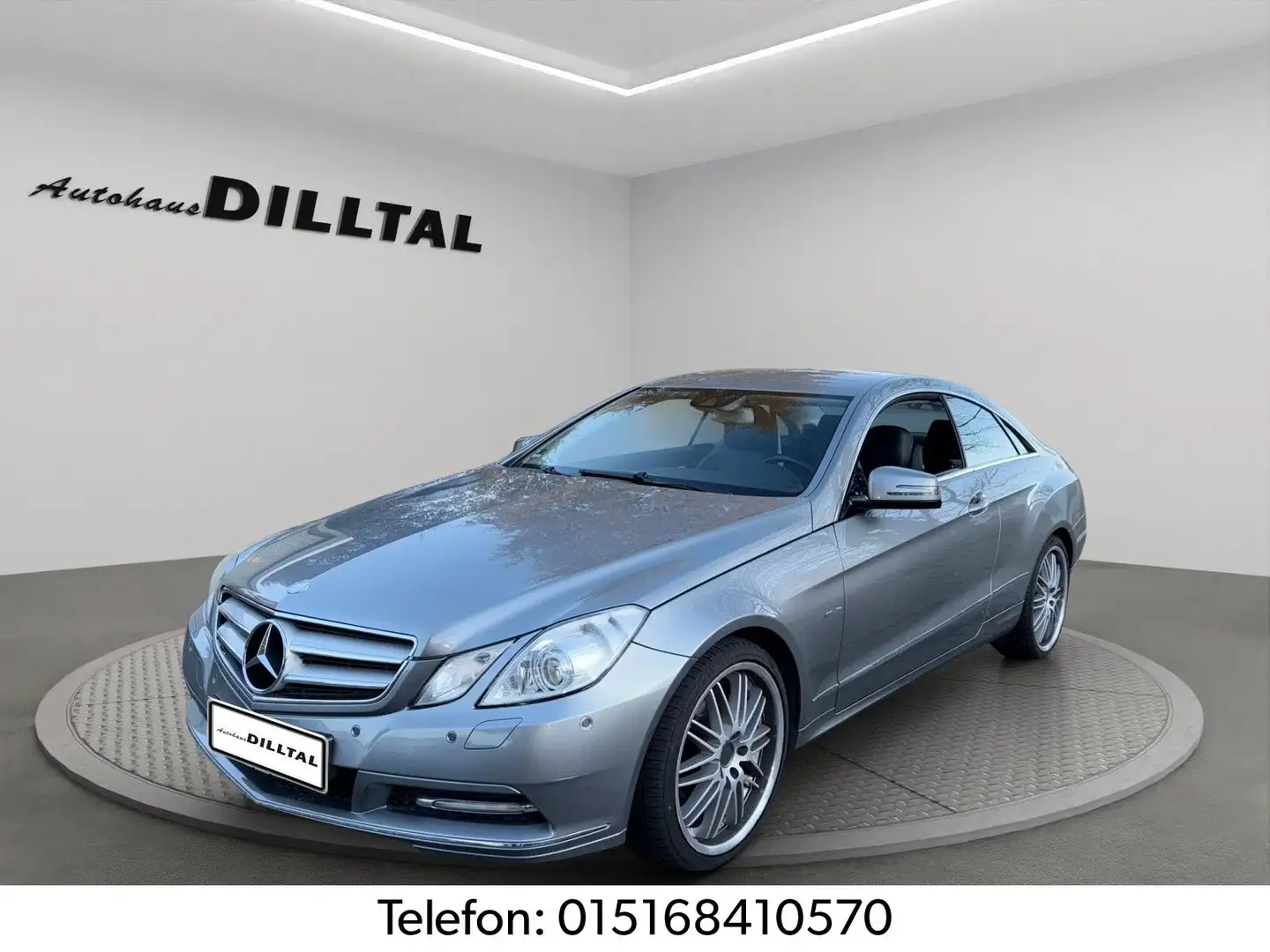 Mercedes-Benz E 250 E Coupe *Kette Neu* gepflegt Silber - 2