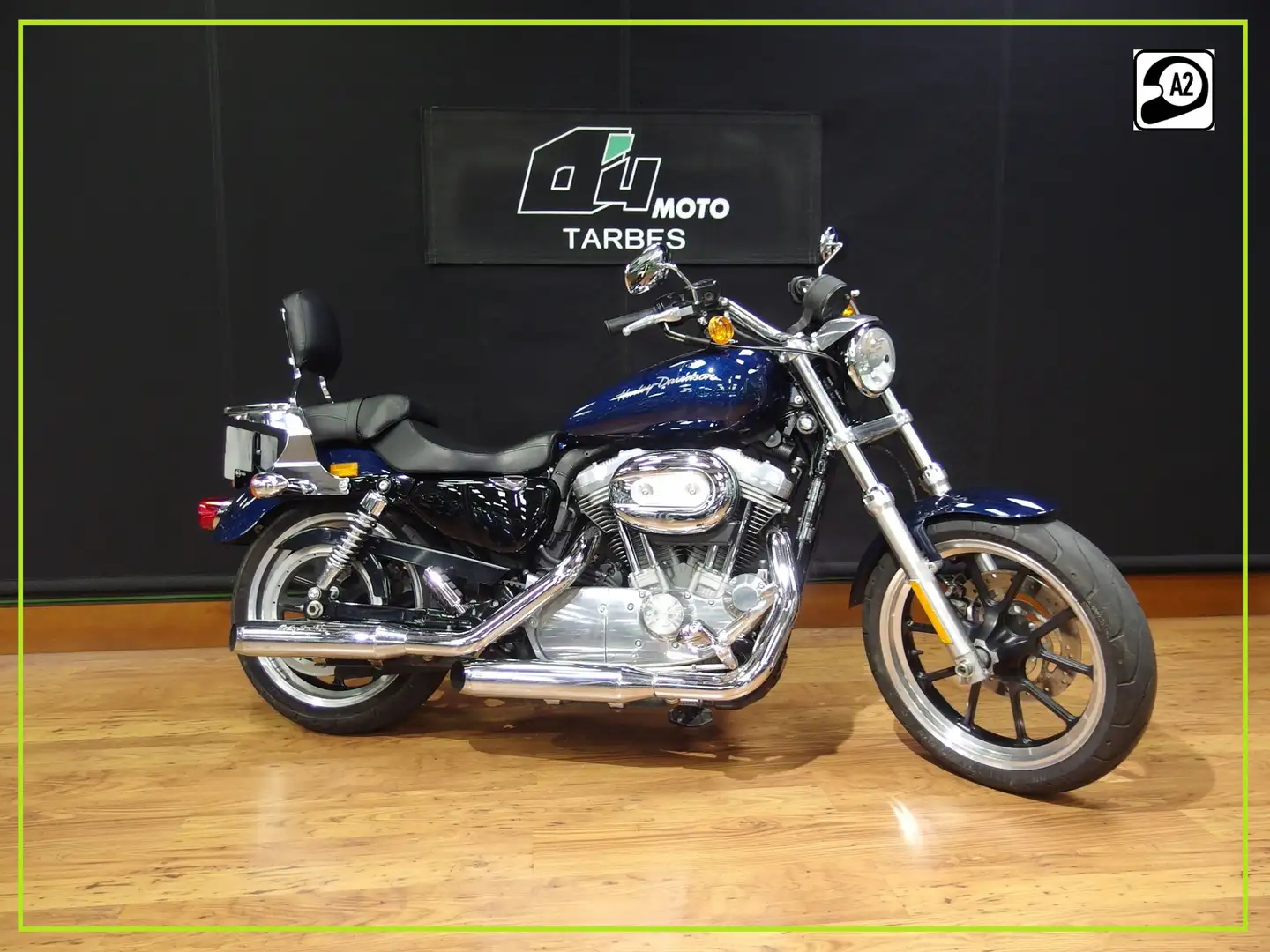 Harley-Davidson Sportster Bleu - 1