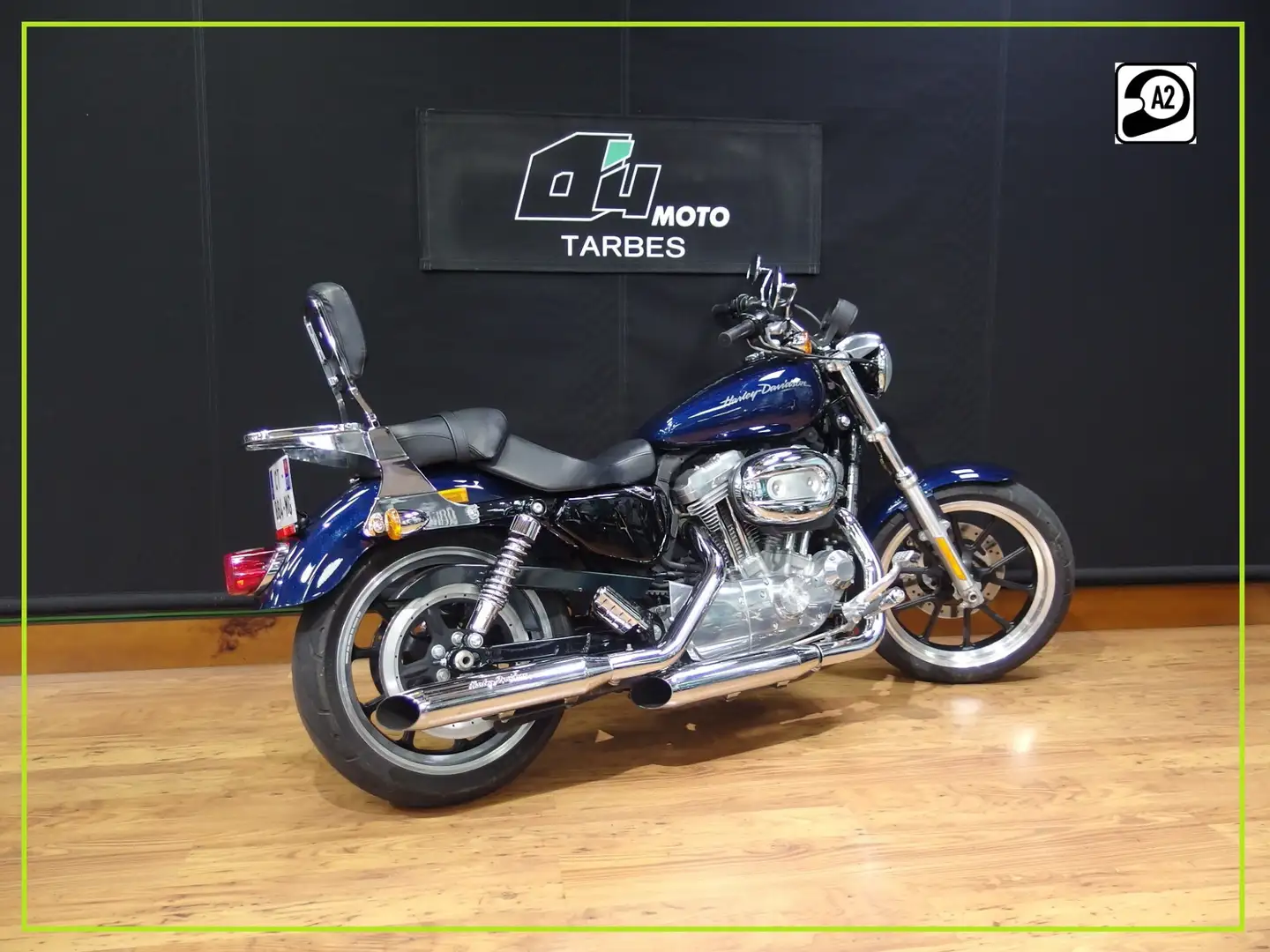 Harley-Davidson Sportster Bleu - 2