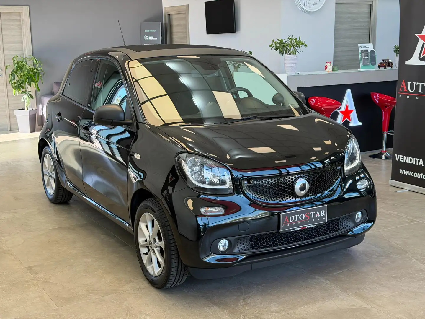 smart forFour Forfour 0.9 t Passion 90cv twinamic my18 Zwart - 2