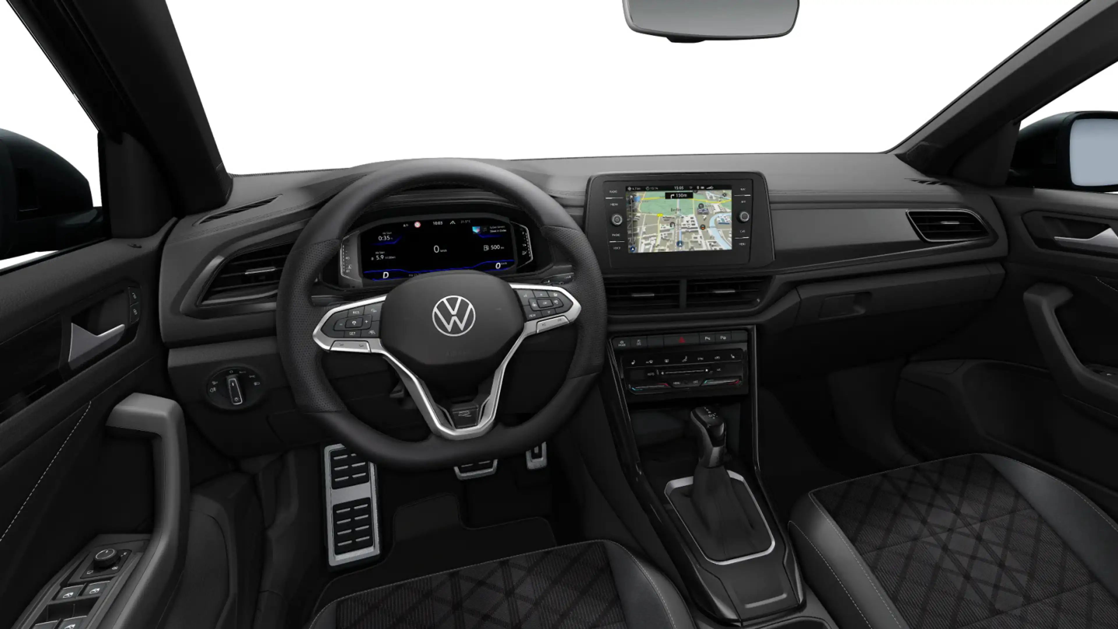Volkswagen T-Roc 1.5 TSI DSG R-LINE IQ.DRIVE REAR VIEW IQ.L — photo 9