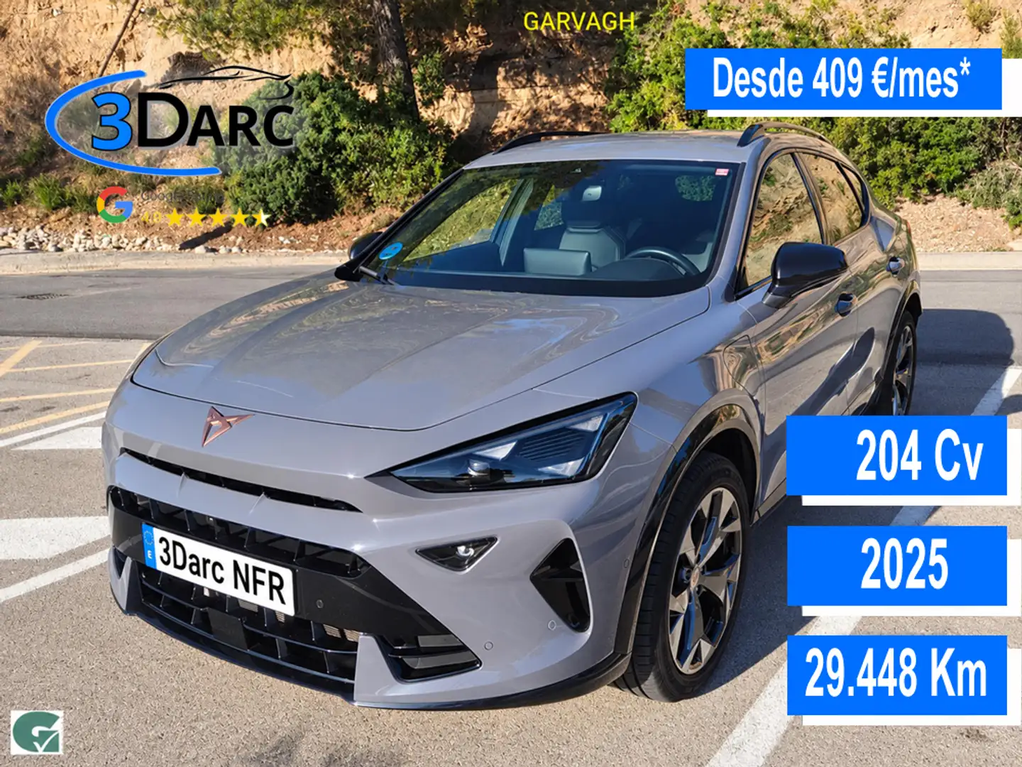 CUPRA Formentor 1.5 e-Hybrid 150 DSG Gris - 1