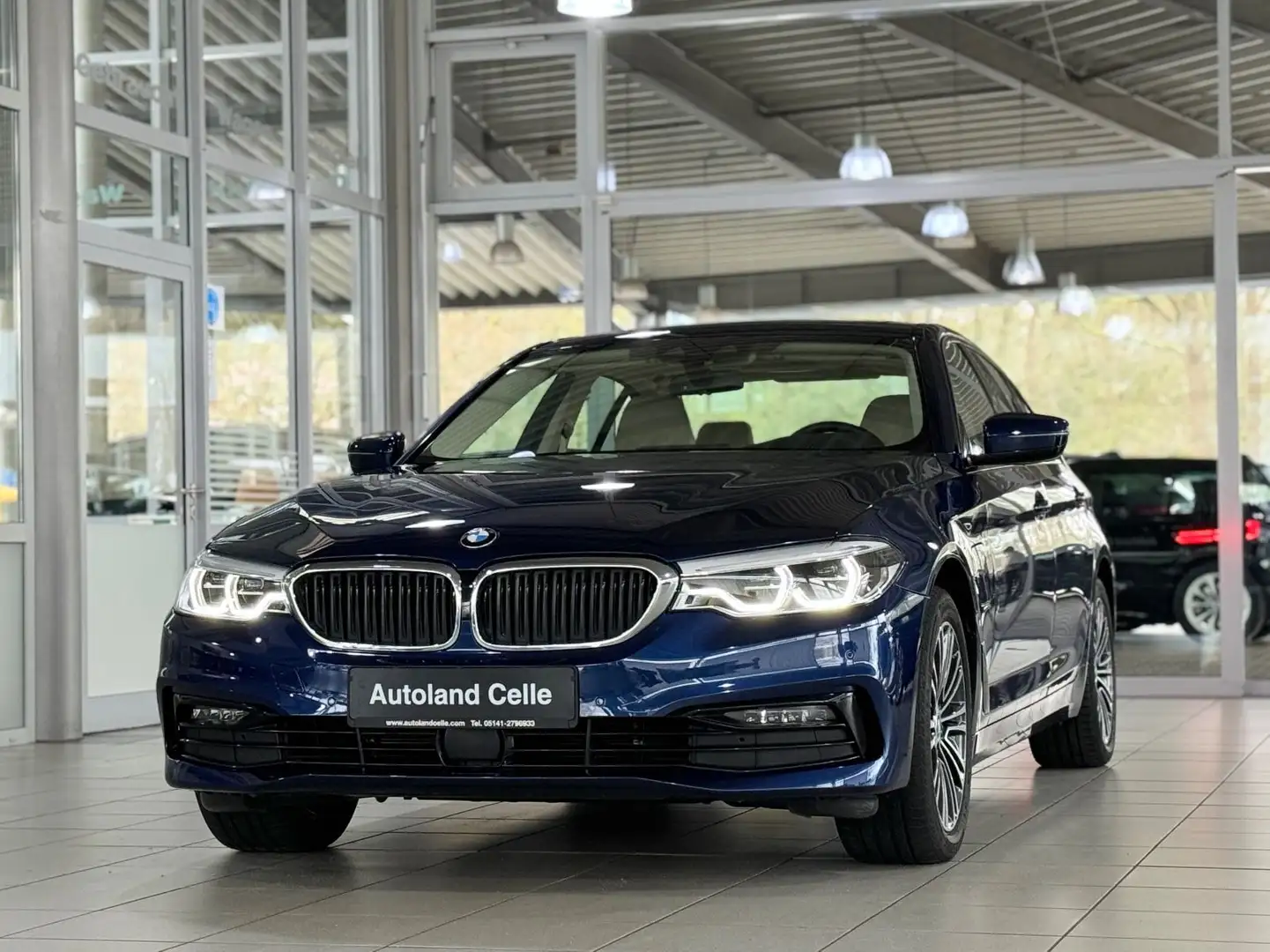 BMW 530 e xD Sport Line Kamera Glasdach HUD ACC Alarm Blu/Azzurro - 1