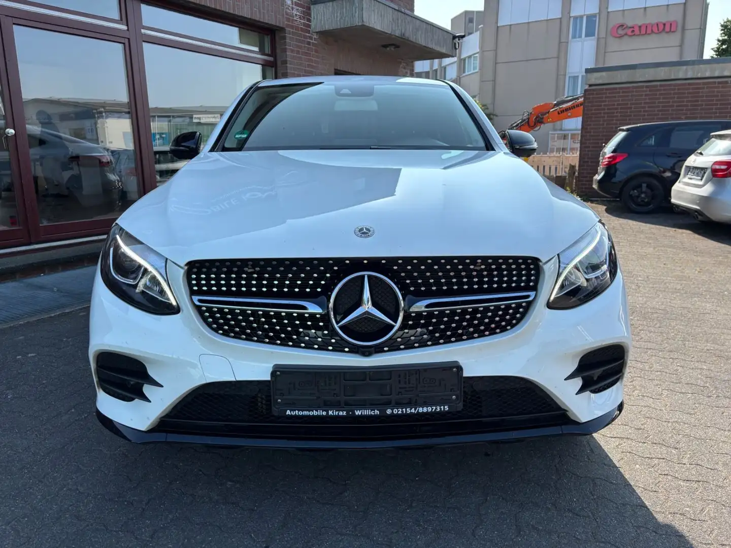 Mercedes-Benz GLC 250 Coupe GLC 250 4Matic AMG 360 KAMERA S-DACH SPUR Bianco - 2