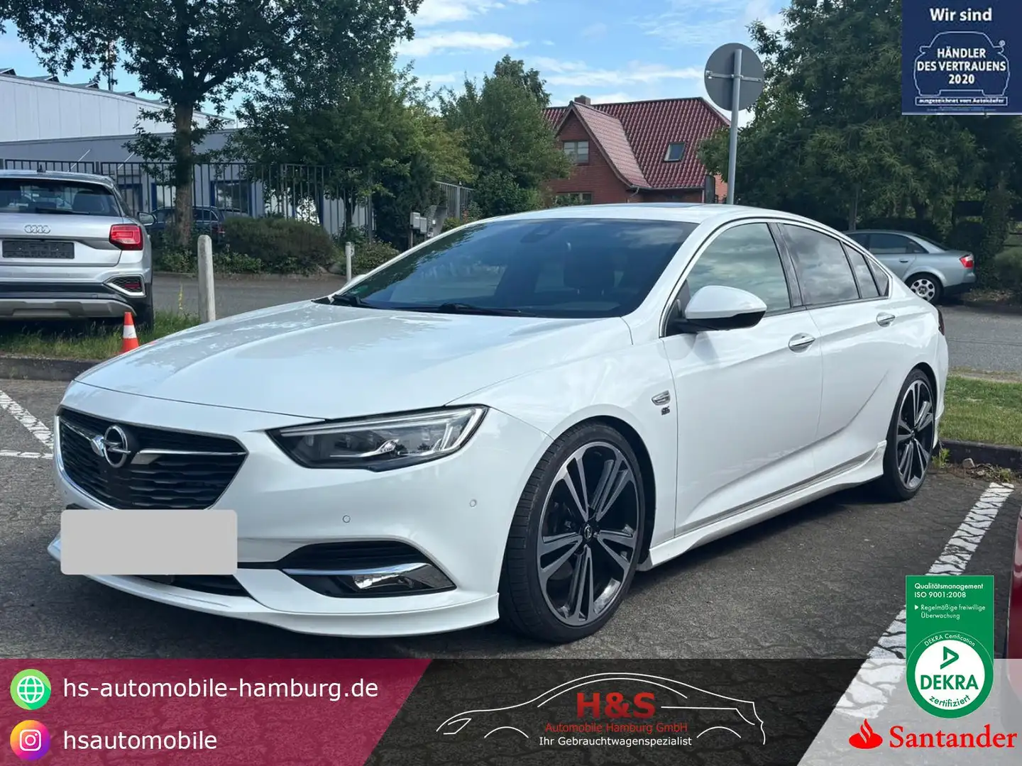 Opel Insignia B Grand Sport BiTurbo D 4x4 Automatik Business Inn Weiß - 1