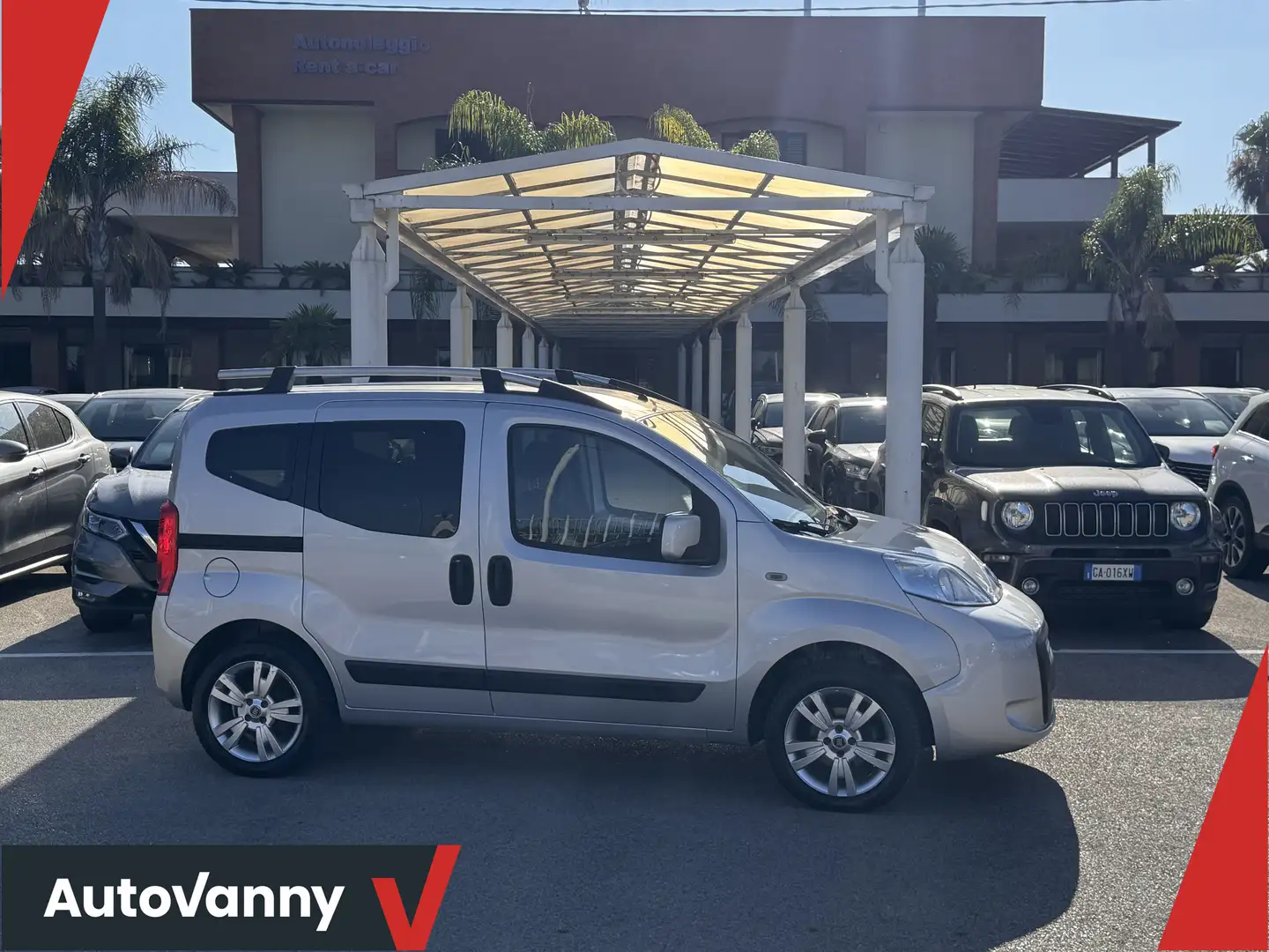 Fiat Qubo 1.4 8v natural power Dynamic 70cv (METANO) Silver - 1