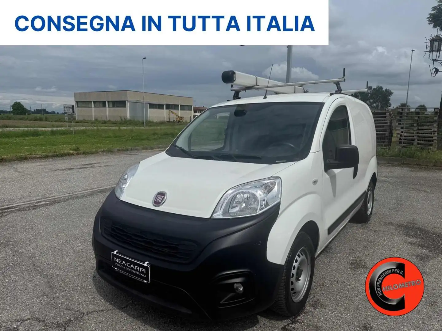 Fiat Fiorino 1.3 MJT 80 CV ALLESTITO-SENSORI-PORTAPACCHI- Blanco - 1