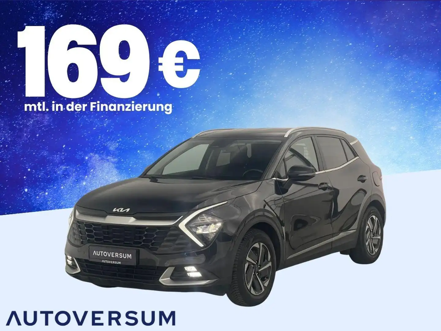 Kia Sportage Spirit AHK*ACC*SHZ*LED*LANE*KAM*CARPLAY Noir - 1