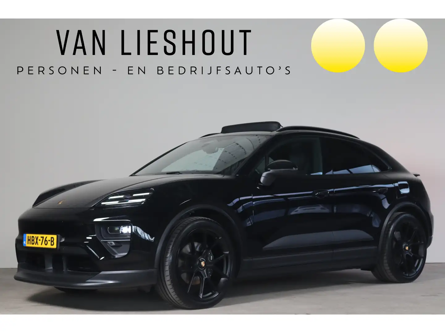 Porsche Macan 4 100 kWh Sport Chrono I Elek.Stuur I  22' LM-velg Schwarz - 1