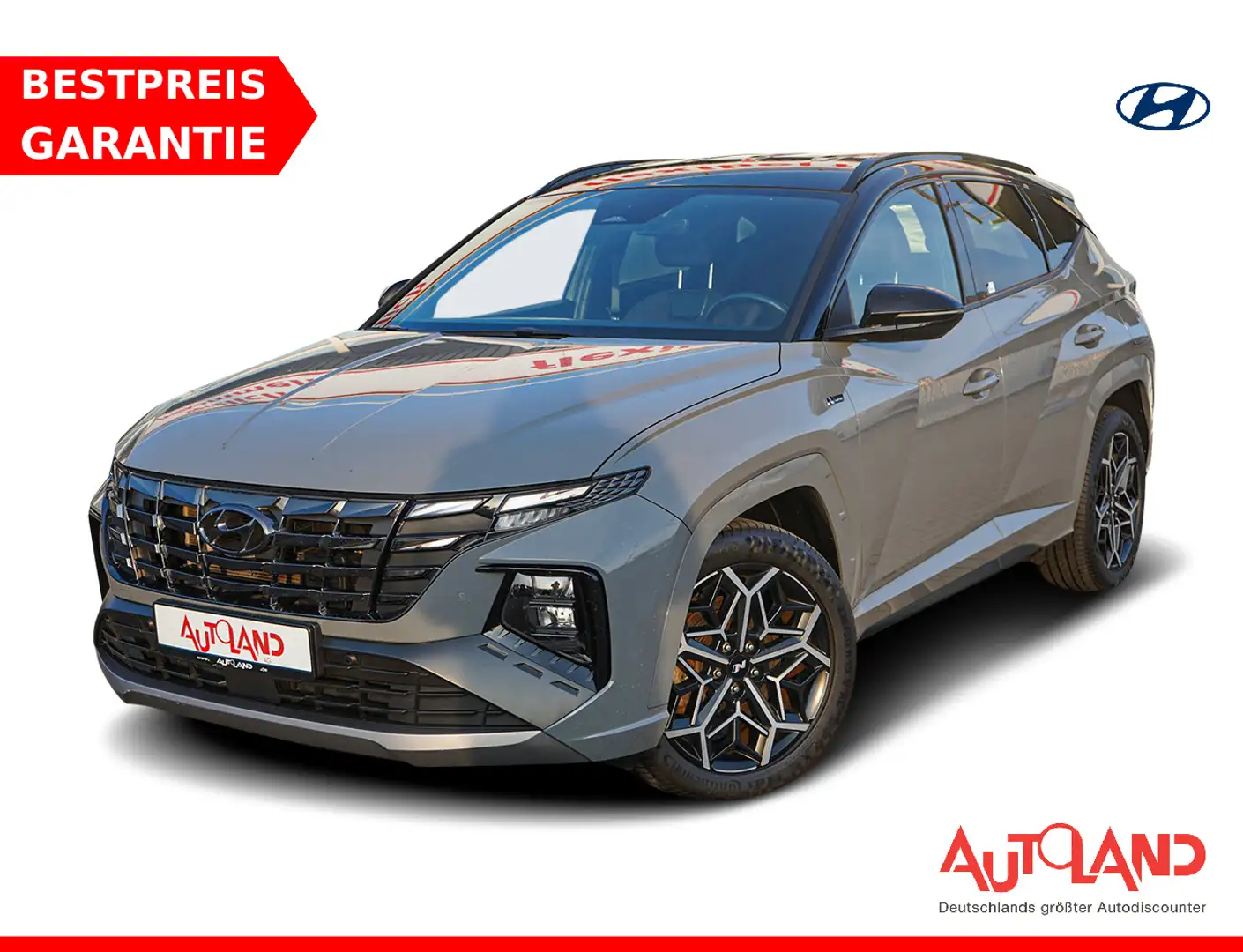 Hyundai TUCSON 1.6 N Line Plug-In Hybrid 4WD LED Navi Gris - 1