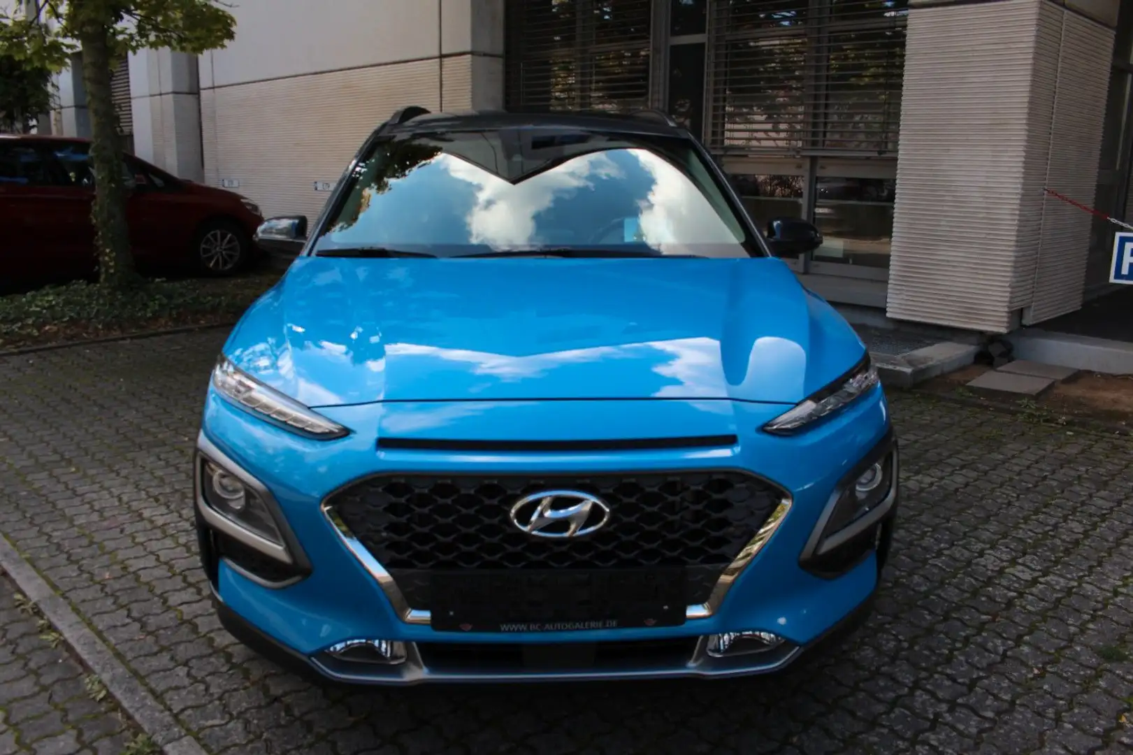 Hyundai KONA Premium 4WD~LDER~NAVI~1 HAND Bleu - 2