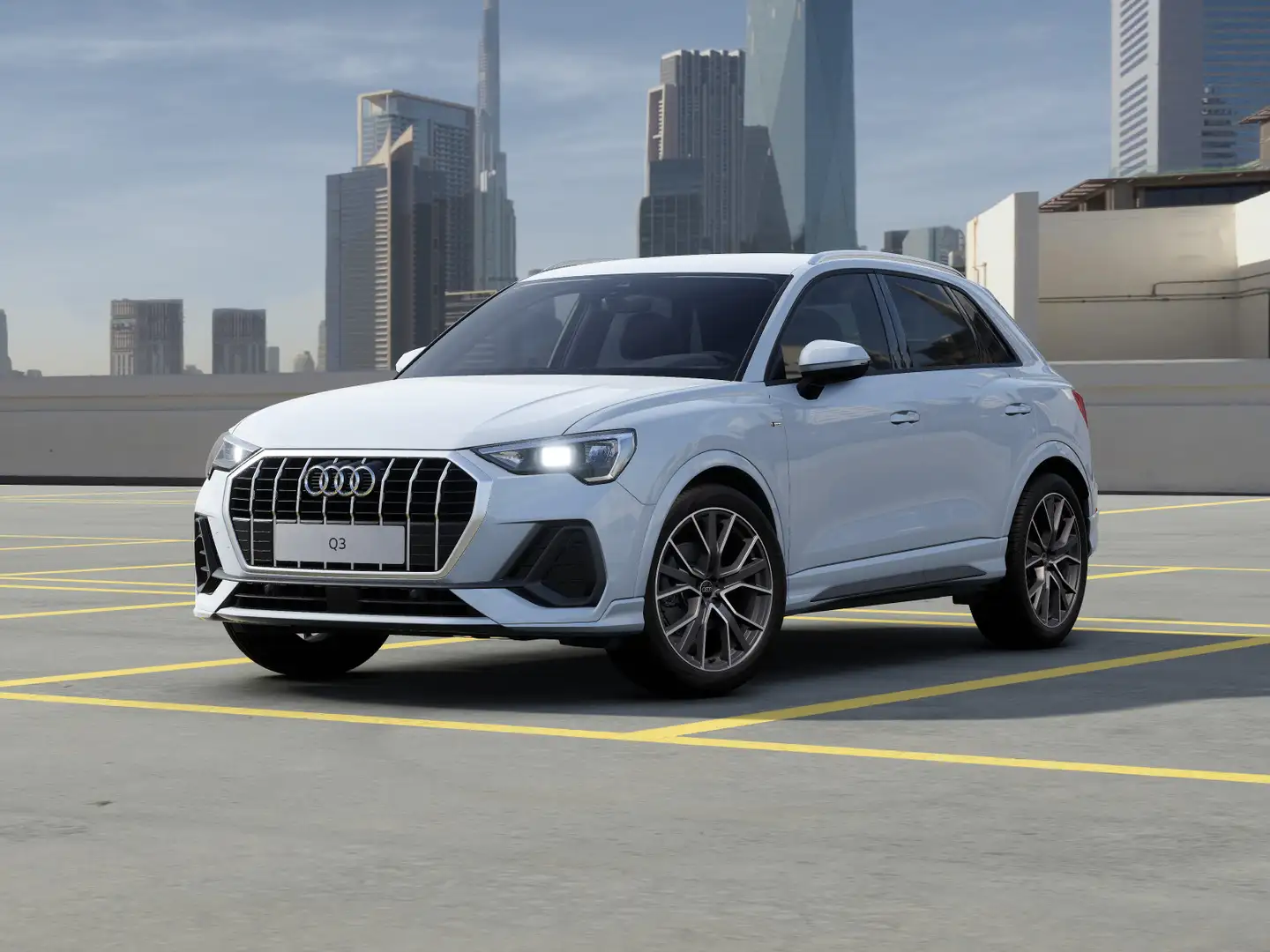 Audi Q3 35 TFSI S tronic S line Navi DAB VC PDC Sitzh Weiß - 1