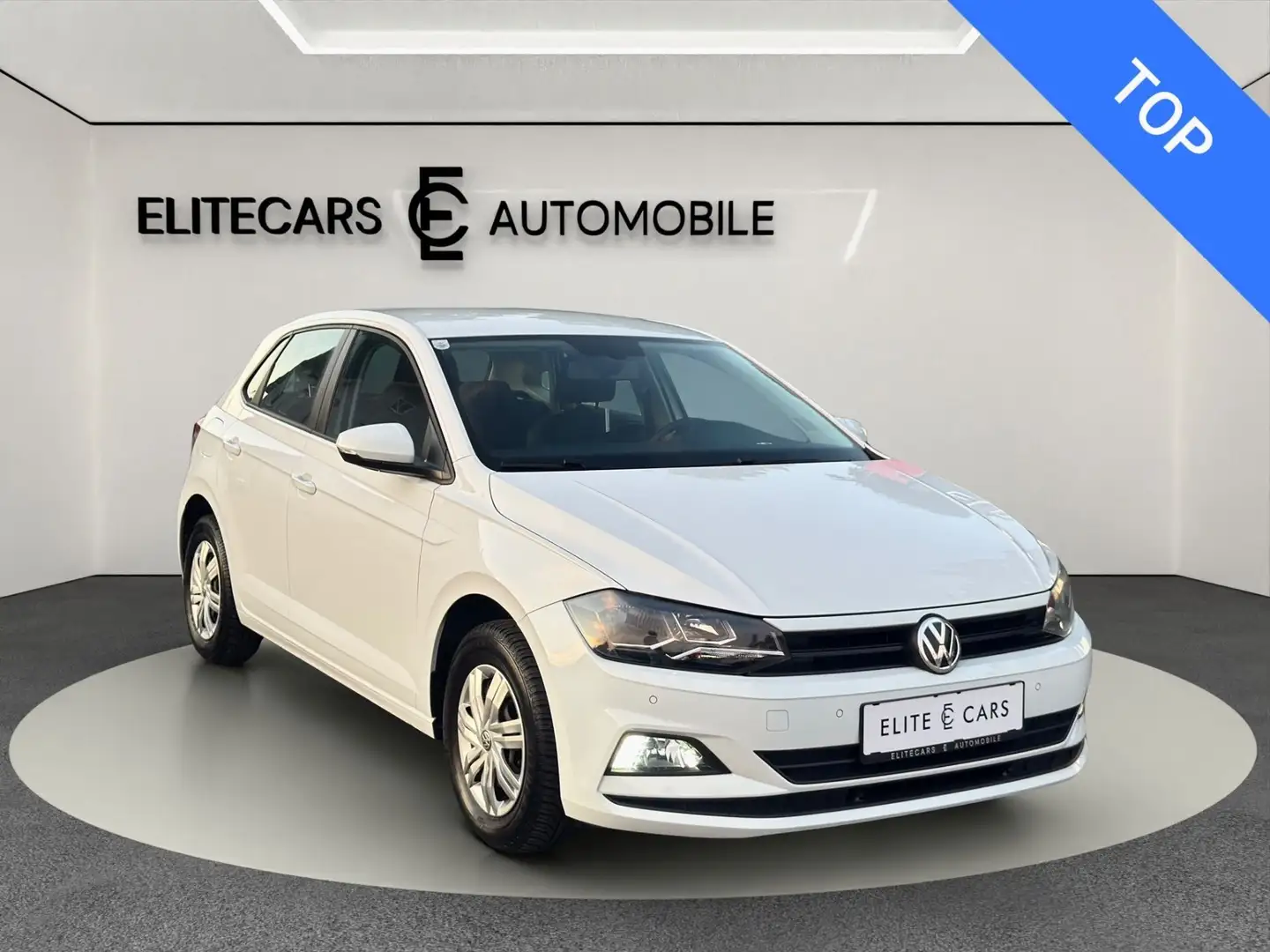 Volkswagen Polo 1,0 COMFORTLINE / PARKPILOT / TEMPOMAT / FRONT AS Blanc - 1