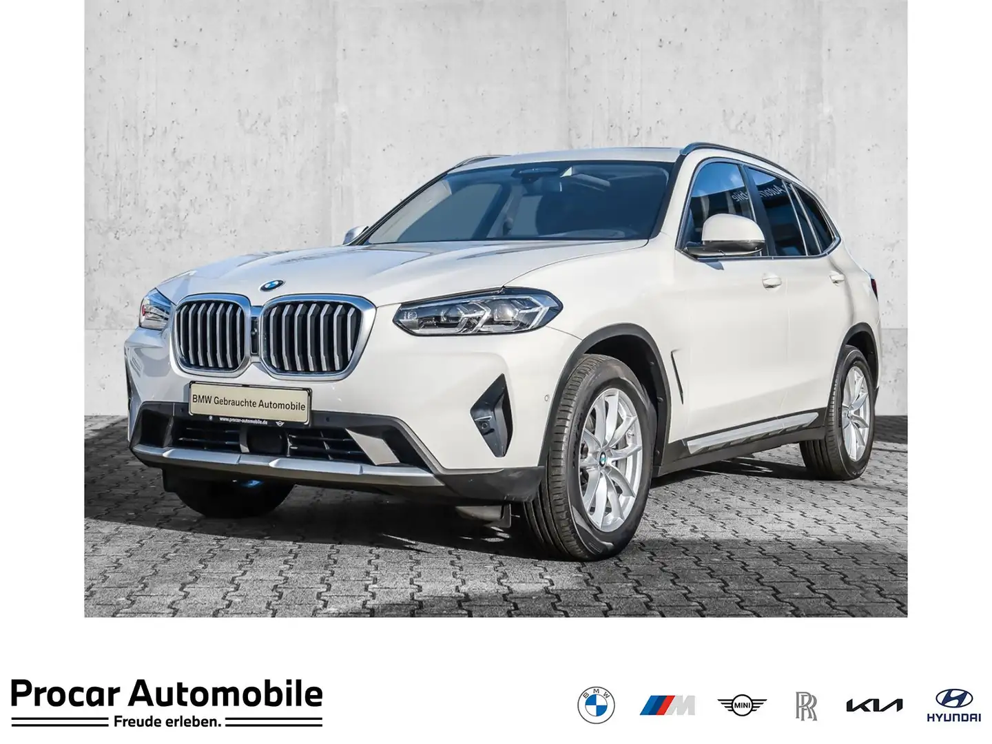 BMW X3 xDrive20i Pano DA Prof. HuD PA+ LED Sportsitz Weiß - 1