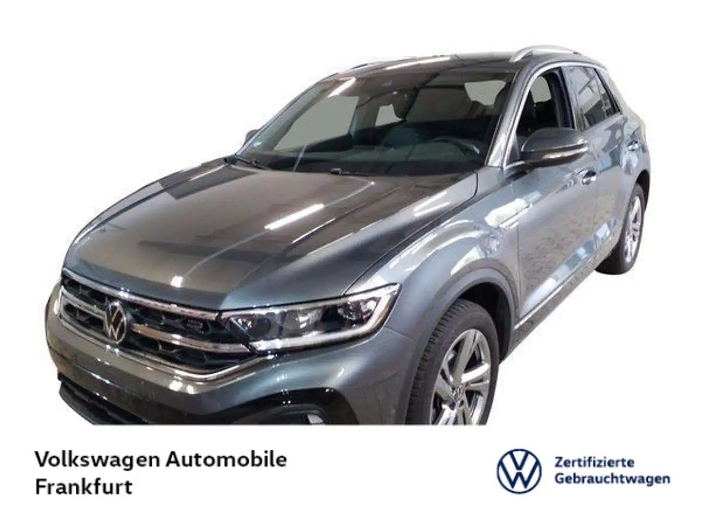Volkswagen T-Roc 1.0 TSI R-Line LED-Plus ACC LaneAssist Grau - 1