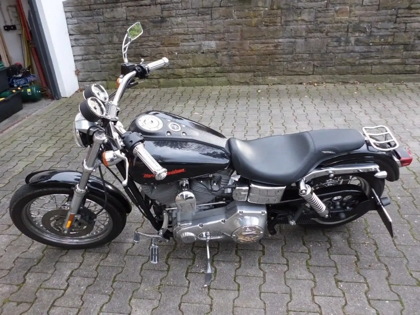 Harley-Davidson Dyna Super Glide Černá - 1