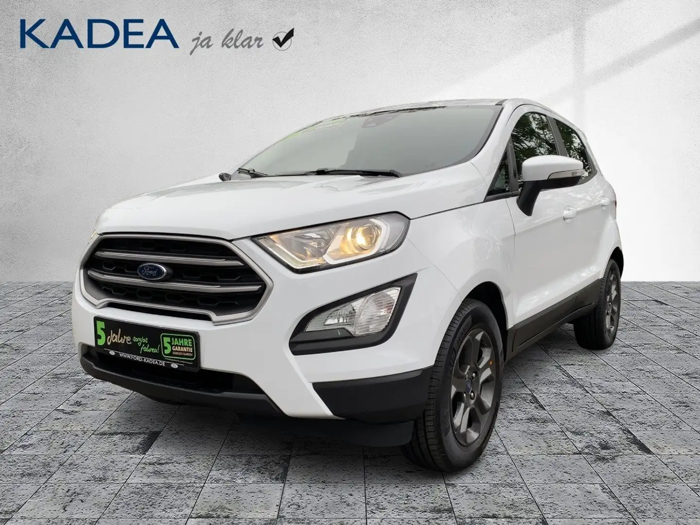 Ford EcoSport 1.0 Cool & Connect Sitzheizung+Klima Weiß - 2