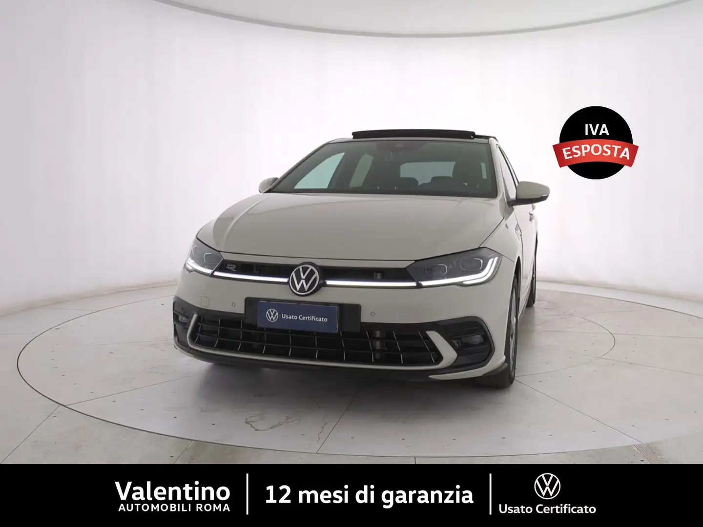 Volkswagen Polo 1.0 TSI DSG R-LINE 110 CV Beige - 1