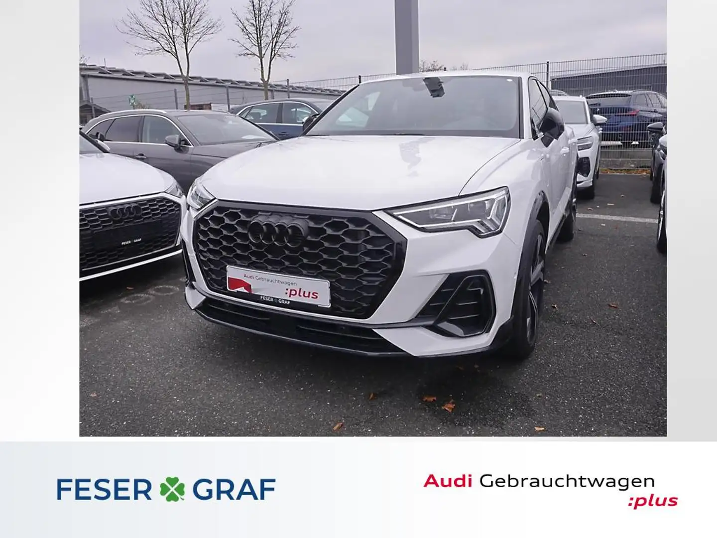 Audi Q3 Sportback 45 TFSI e ACC RFK 20" Keyless PDC Blanc - 1