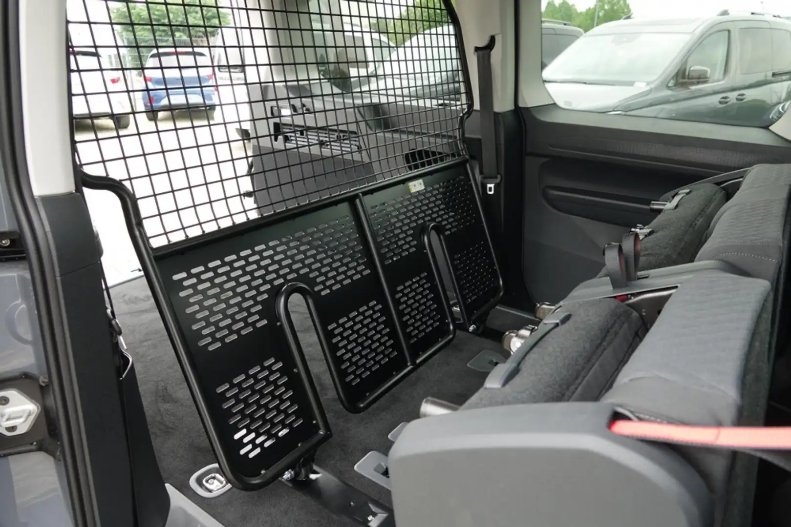 Volkswagen Caddy Maxi LIFE DSG verstellbare Gittertrennwand! Grau - 1