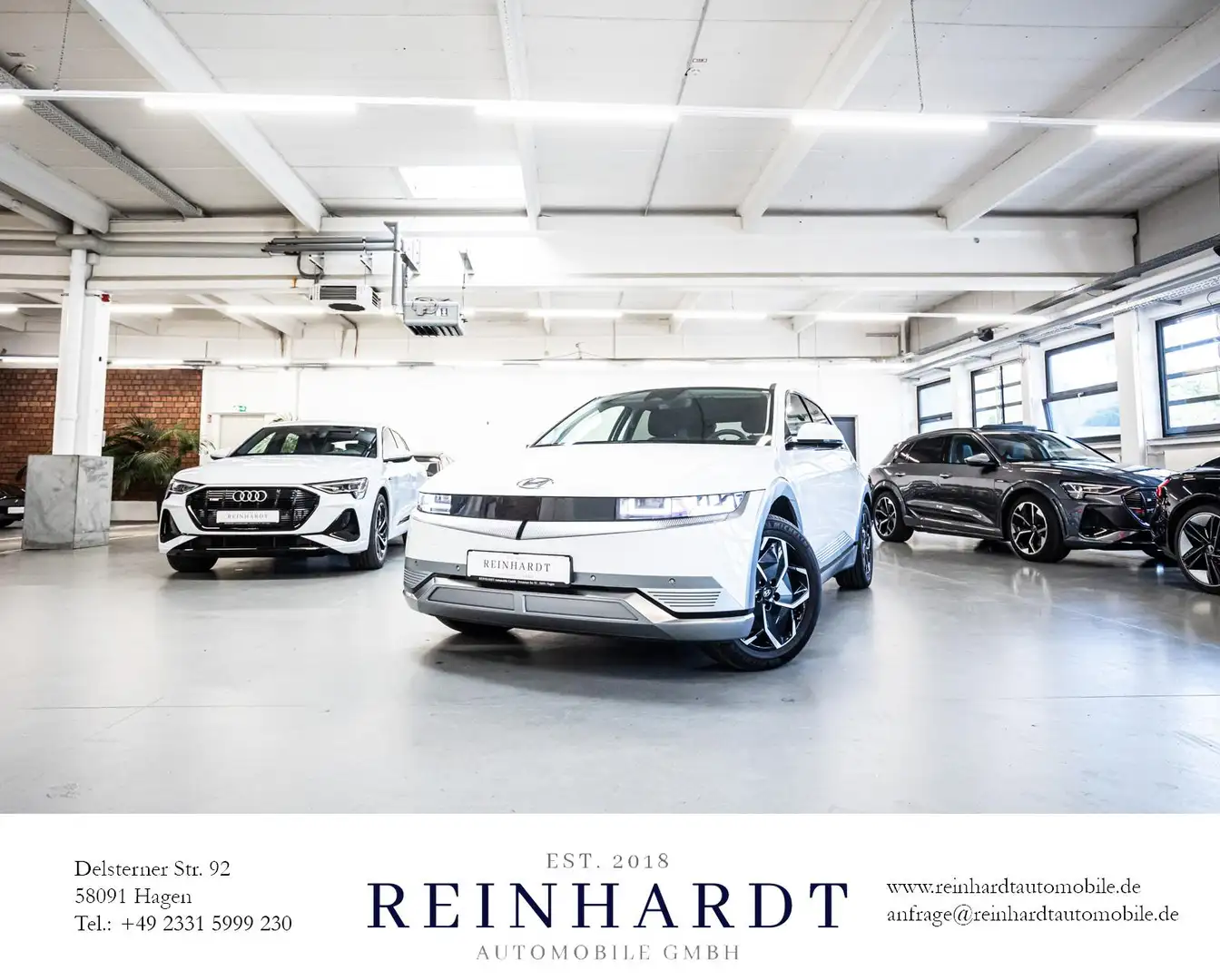 Hyundai IONIQ 5 TECHNIQ 58KWH 19/LED/ACC/HDA-2.0/KEYLESS Weiß - 1