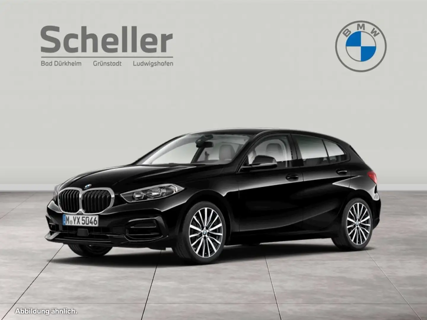 BMW 118 i Sport Line Head-Up LED WLAN Klimaaut. PDC Schwarz - 1