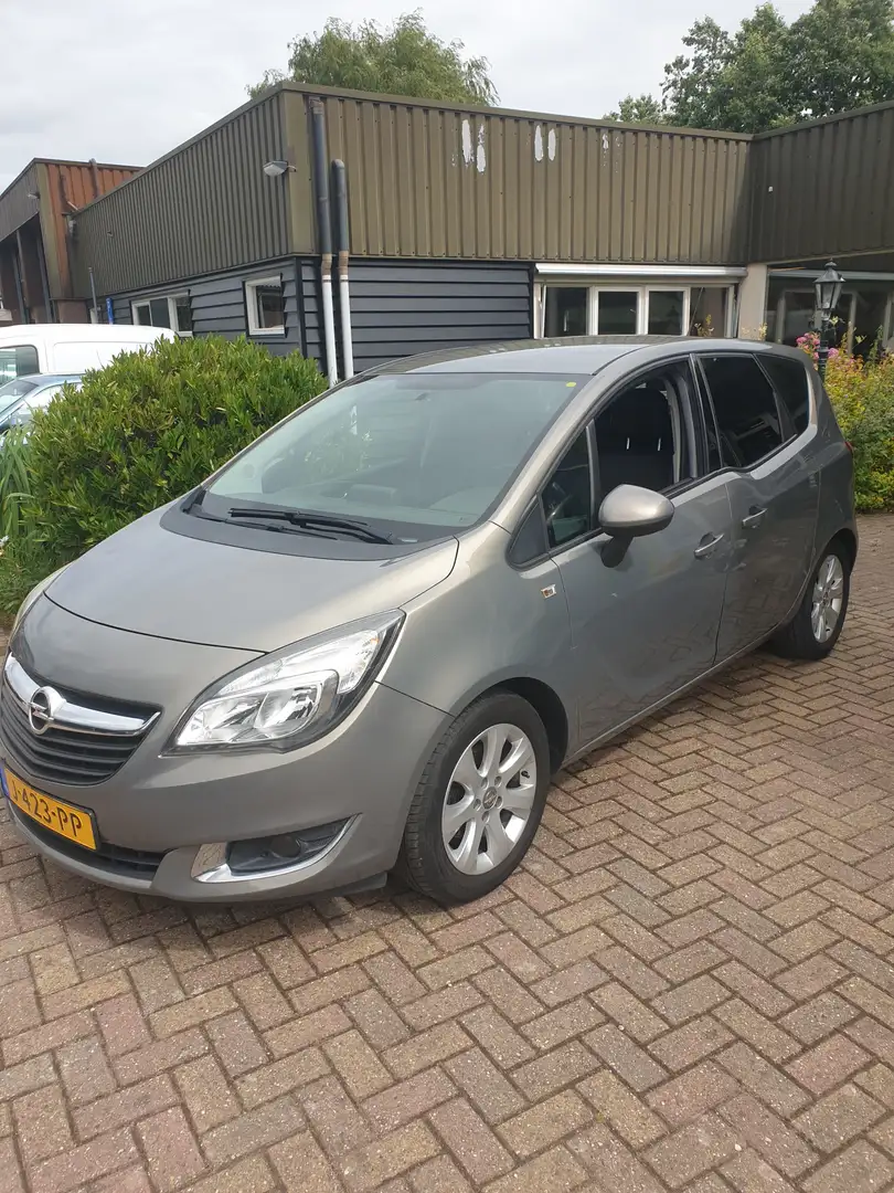 Opel Meriva 1.4 Turbo Edition Trekhaak, Cruise Control! Bruin - 1