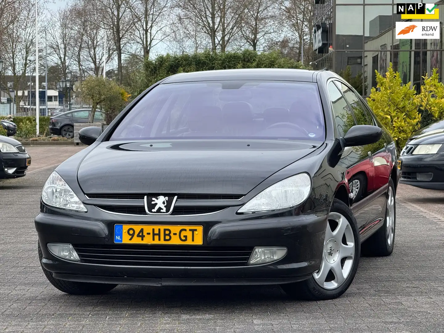 Peugeot 607 2.2-16V Pack | Automaat | Leder memory stoelen | P Negro - 1