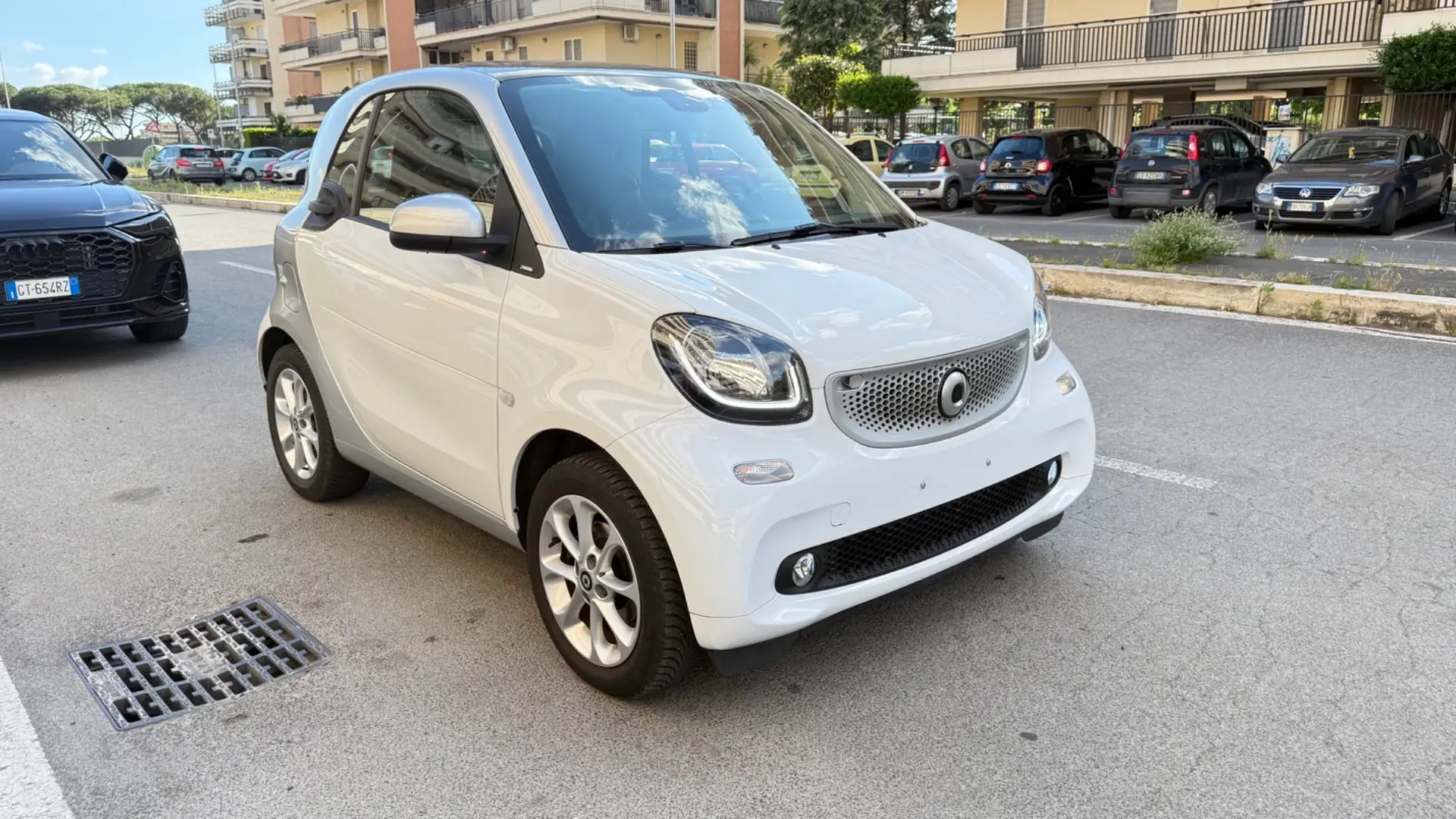 smart forTwo 90 0.9 Turbo Passion LED PANORAMA PDC Bianco - 2