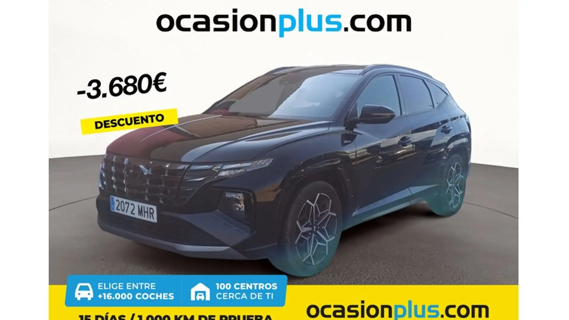 Hyundai TUCSON 1.6 TGDI Nline 30 Aniversario 4x2 Zwart - 1