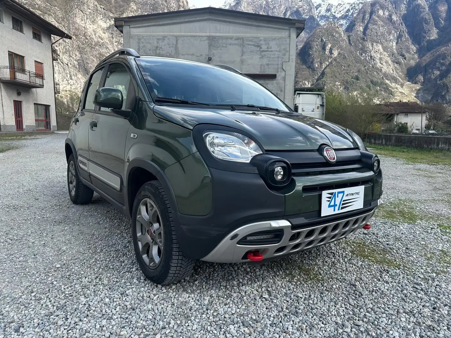 Fiat Panda Panda Cross 1.3 mjt 16v 4x4 Groen - 1