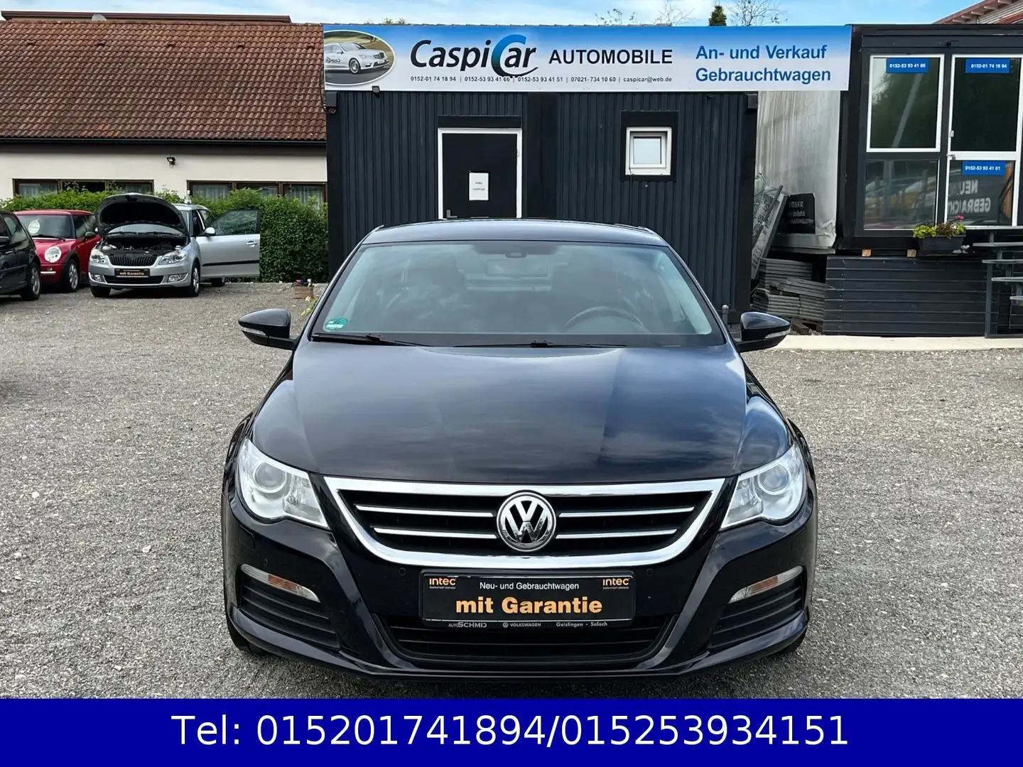 Volkswagen Passat CC 1,8 TSI DSG, NAVI,SHZ,8 FACH BER..,1.H Zwart - 2