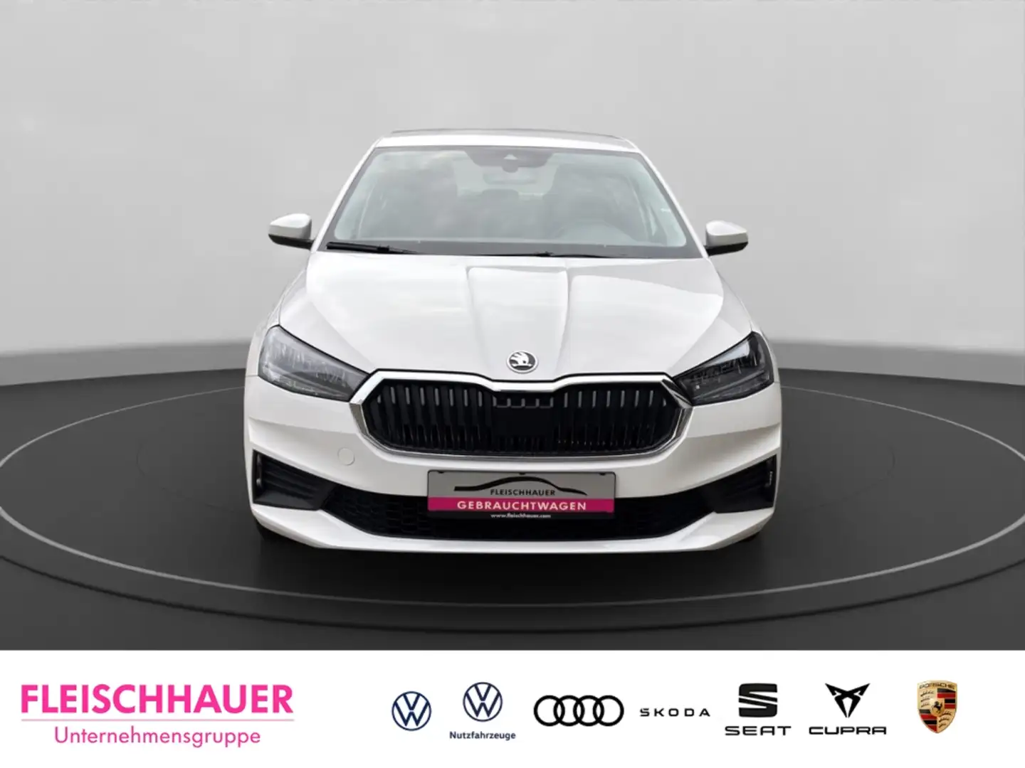 Skoda Fabia 1.0 Active Klima Sitzheizung Einparkhilfe hinten Weiß - 2