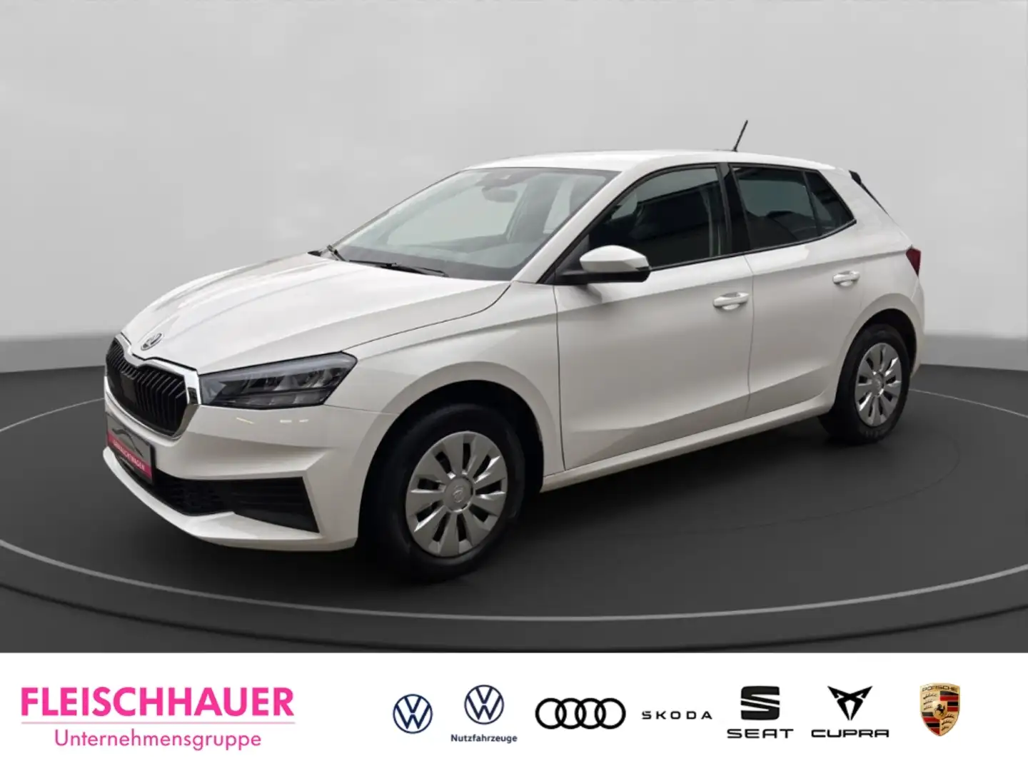 Skoda Fabia 1.0 Active Klima Sitzheizung Einparkhilfe hinten Weiß - 1